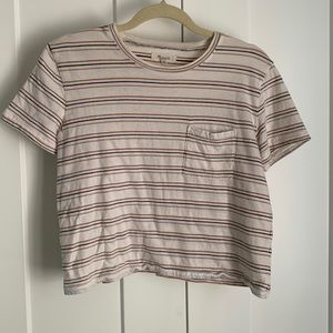 Madewell Striped Boxy Tee